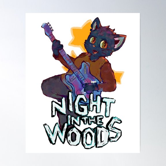 Mae Borowski Bass: Blank Background Poster Wall Art, Modern Wall Decor For Living Room Bedroom, 8x12 UNFRAMED