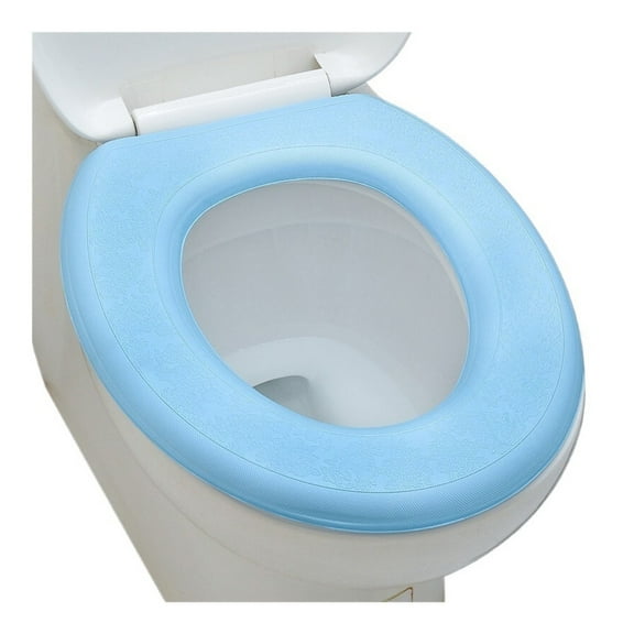 Mae EVA O Type Toilet Seat Cover Waterproof Closestool Washable Toilet Seat Cushion Sticker Bathroom Toilet Ring Mat Cover Pad