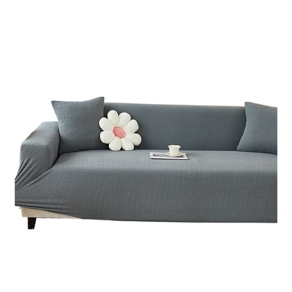 Mae Elastic Sofa Cover Jacquard Polar Fleece Non-slip Stretch Sofa Slipcover Home Living Room Sofa Protect Covers Home Decor