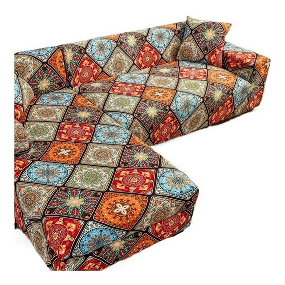 Mae Floral stretch sofa cover couch cover slipcovers armchair corner sofa cover chaselong protector