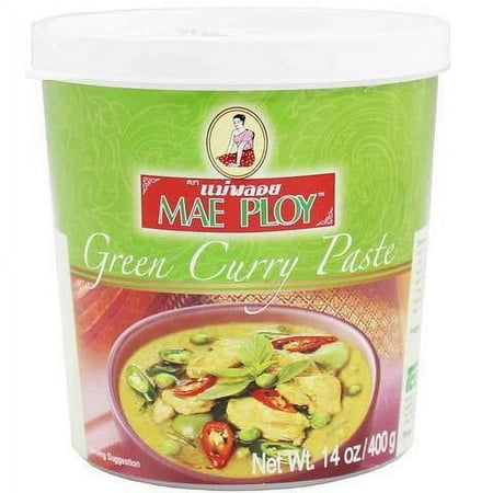 Mae Ploy Green Curry Paste 14 Oz (400 g)
