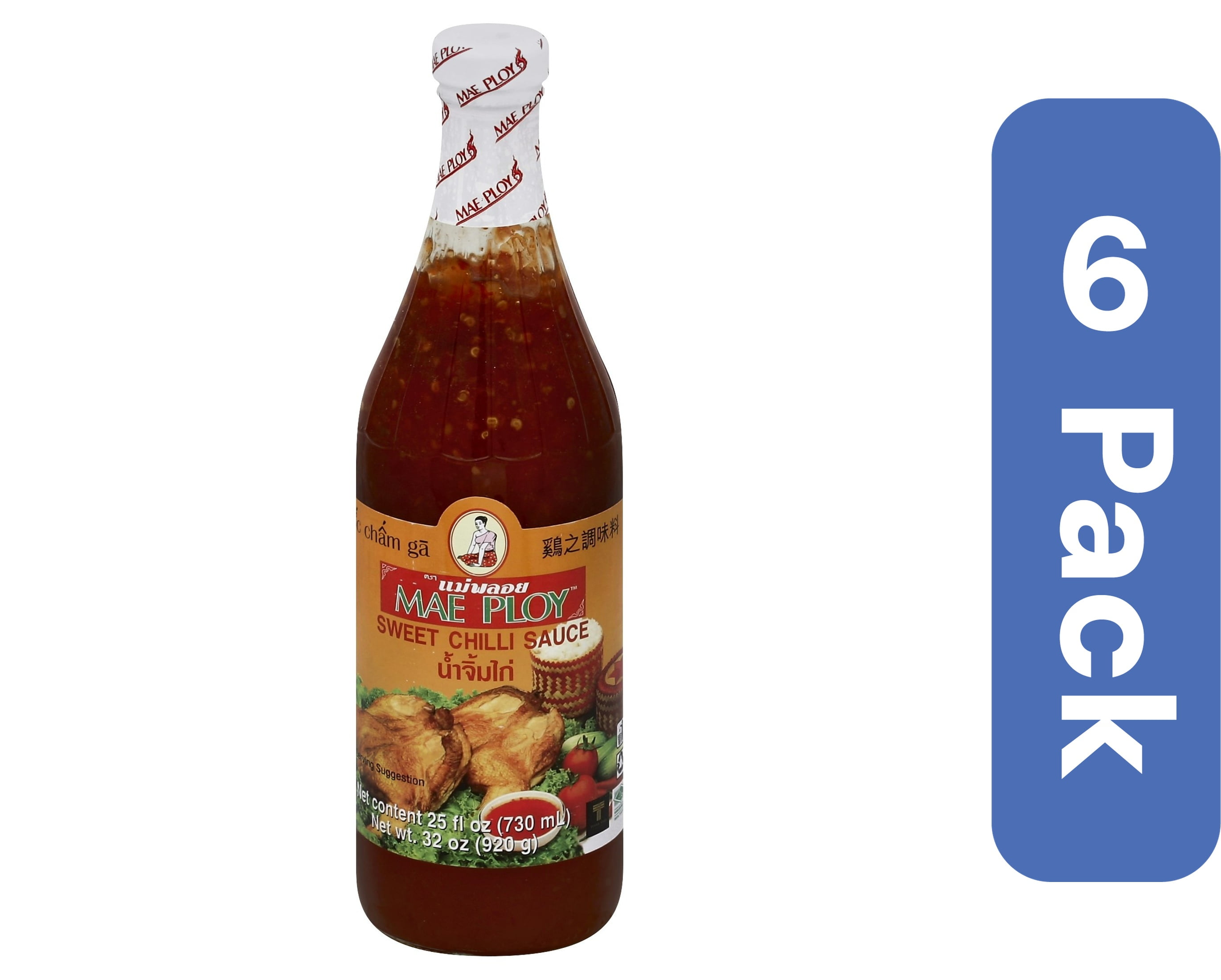 Mae Ploy Sweet Chili Sauce 32 oz (Pack Of 6)