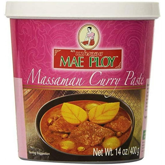 Mae Ploy Thai Massaman Curry Paste, 14 Ounce (3 Pack)