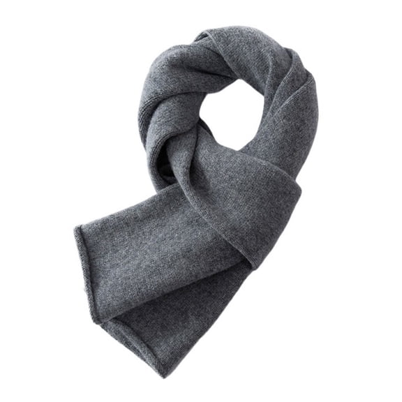 Mae Scarf for Women Winter Solid Knitted Shawl Fashion Scarves & Capes Warm Wraps