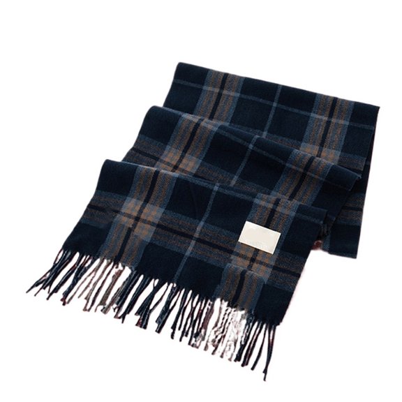 Mae Warm Plaid Shawl Poncho Winter Scarf Red Plaid Scarf Winter Soft Warm Christmas Shawl Wrap Cozy Neckwear