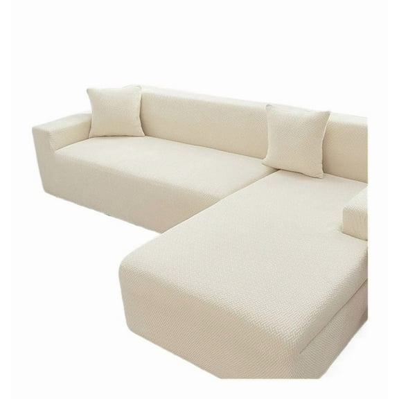 Mae Warm Winter Cover For Armchair,L-shape Corner Sofa Seat Cover ,Elastic couch cover Pad For Living Room