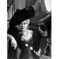 thumbnail image 1 of Mae West Leaning in Black Dress with Black Hat Photo Print (8 x 10), 1 of 1