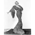 thumbnail image 1 of Mae West Posed in Sexy Long Gown with One Hand Open Photo Print (24 x 30), 1 of 1