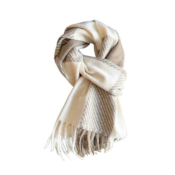 Mae Winter Scarf Warm Blanket Poncho Scarves Female Shawl Wraps Thick Foulard