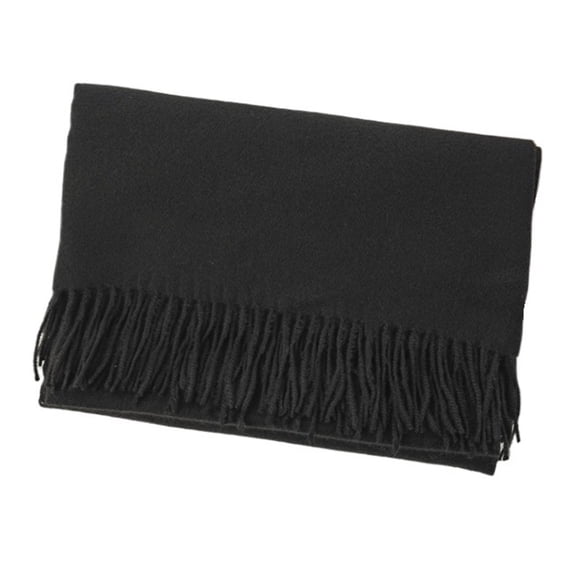 Mae Winter Solid Scarf Cosy Polyester Fashion Women Wrap Men Scarves Soft Plain Warm Shawl