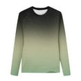 thumbnail image 1 of Maean 3-14 Years Girls Long Sleeve Shirts Soft Cotton Crewneck Tshirts Tee Basic Gradient Tops, 1 of 5