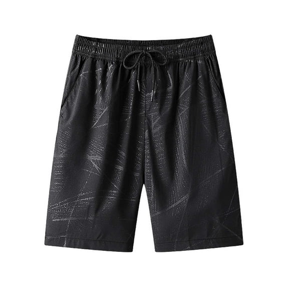 Maean Big and Tall Althetic Shorts for Mens Running Workout Gym Sport Shorts Summer Beach Shorts