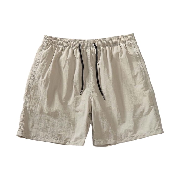Maean Big and Tall Shorts for Mens 5 Inch Sport Shorts Elastic Waistband Lounge Running Gym Shorts M-3XL