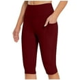 thumbnail image 1 of Maean Biker Shorts Women Exercise Workout Shorts with Pockets High Waisted Lightweight Gym Yoga Shorts, 1 of 7