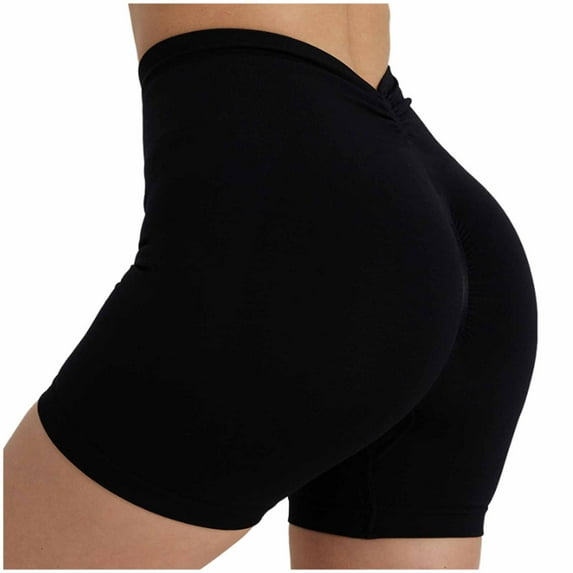 Maean Biker Shorts for Women High Waist Stretchy Yoga Workout Shorts Women's Athletic Running Shorts