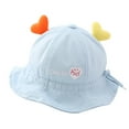 thumbnail image 1 of Maean Children's Bucket Hats Cute Ear UV Protection Beach Sun Hat Adjustable Hiking Traveling Hat for Boys Girls, 1 of 3