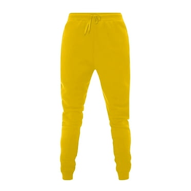 Maean Cropped Pants for Women Casual Elastic Waist Drawstring Tapered Sport Running Trousers with Pockets