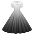 thumbnail image 1 of Maean Girl's Dresses Short Sleeve Party Wedding Midi Dress A Line Pleated Summer Sundress 5-14 Years, 1 of 6