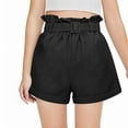 thumbnail image 1 of Maean Girls Shorts Wide Leg Ruffle High Waist Dressy Short Trousers Summer Loose Shorts with Pockets, 1 of 3