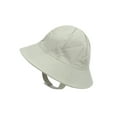 thumbnail image 1 of Maean Infant Baby's Bucket Hat Short Brim Sun Hat with Strap Packable Sun Protection Outdoor Fisherman Hat, 1 of 6