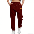thumbnail image 1 of Maean Jogger Sweatpant for Womens Elastic Bottom Straight Leg Baggy Lounge Fall Winter Fashion Pant with Pockets, 1 of 4