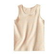 thumbnail image 1 of Maean Kids Cotton Tank Striped Sleeveless Crew Neck Causal Tanks Top for Boys Girls 3-13 Years, 1 of 4