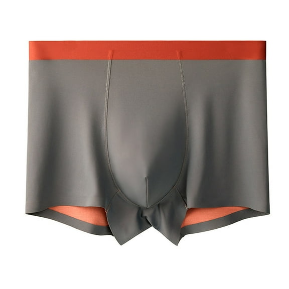 Maean L-4XL Men Big and Tall Underwear Comfy Breathable Elastic Waist Stretchy Soft Boxer Briefs