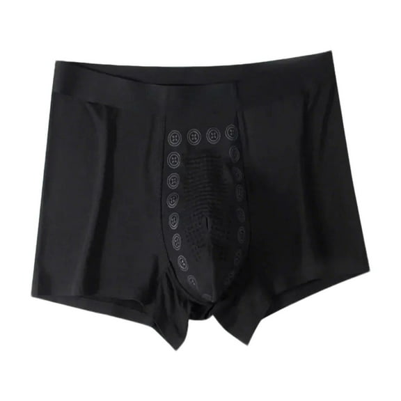 Maean L-4XL Men Big and Tall Underwear Comfy Breathable Elastic Waist Stretchy Soft Boxer Briefs