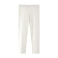 thumbnail image 1 of Maean Little Girls Leggings Pant Cotton Elastic Waist Loungewear Bottoms Comfortable Stretchy Clothes, 1 of 1