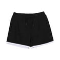 thumbnail image 1 of Maean Men Big and Tall Shorts Summer Beach 5 Inch Lounge Shorts Lightweight Elastic Waist Shorts M-4XL, 1 of 1
