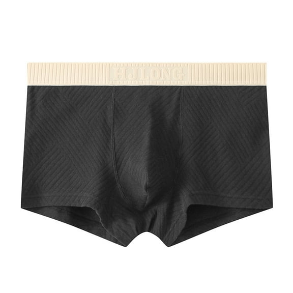 Maean Men Big and Tall Underwear Cotton Soft Boxers Briefs Comfy Breathable Seamless Underpant M-3XL