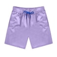 thumbnail image 1 of Maean Men Shorts 5 Inch Shorts Stretch Summer Beach Wear Elastic Waist Drawstring Shorts with Pockets, 1 of 3