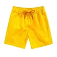 thumbnail image 1 of Maean Men Shorts 5 Inch Shorts Stretch Summer Beach Wear Elastic Waist Drawstring Shorts with Pockets, 1 of 3