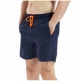 thumbnail image 1 of Maean Men Shorts Summer Beach Causal Shorts Lightweight Quick Dry Loose Sport Shorts with Pockets, 1 of 2