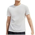 thumbnail image 1 of Maean Men's Big and Tall Shirts Round Neck Short Sleeve Loose Tee Workout Athletic Gym Tshirts Outfits, 1 of 5