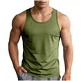 thumbnail image 1 of Maean Men's Muscle Tank Sleeveless Tops Workout Quick Dry Lightweight Shirts Summer Running Tee Tshirts, 1 of 7