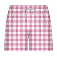 thumbnail image 1 of Maean Men's Sleepwear Shorts Pajama Bottom Lounge Short Plaid Printed 3 Inch Summer Shorts Clothes, 1 of 3