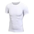 thumbnail image 1 of Maean Men's Workout Shirts Quick Dry Athletic Gym Stretchy Shirt Short Sleeve Compression Training T Shirt, 1 of 4
