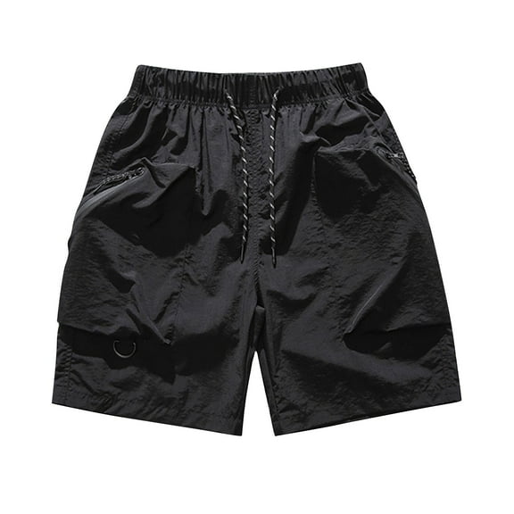 Maean Mens Althetic Shorts Quick Dry Lightweight Loose 7 Inch Shorts Elastic Waist Pockets Shorts