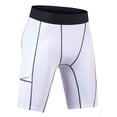 thumbnail image 1 of Maean Mens Athletic Biker Shorts Underwear Stretchy Workout Running Gym Base Layer Tights Shorts, 1 of 3