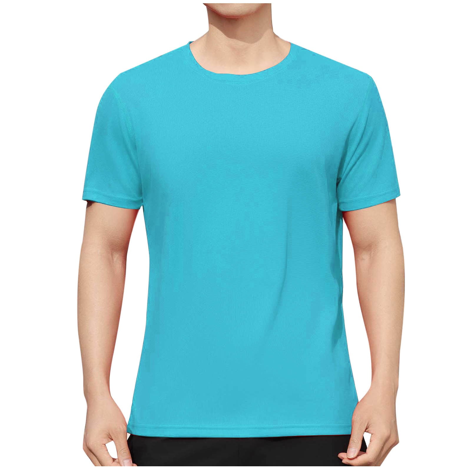 Men's Casual Cotton Blend Short Sleeves Solid Colour Shirt main image 1