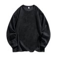 thumbnail image 1 of Maean Mens Basic Sweatshirt Baggy Crewneck Long Sleeve Shirts Pullover Casual Athletic Baggy Shirt, 1 of 4