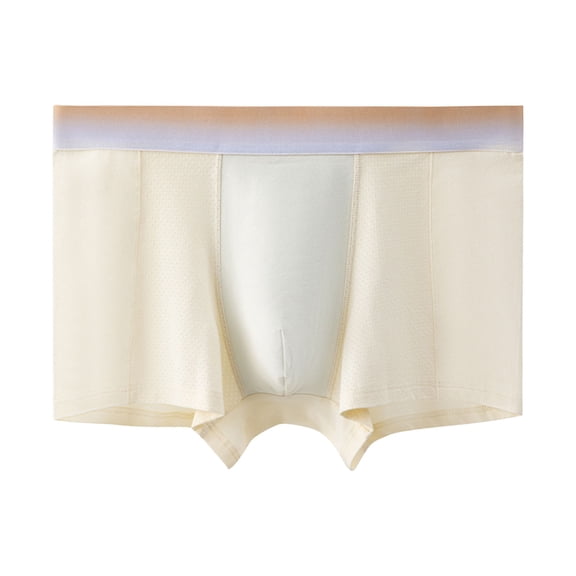 Maean Mens Big and Tall Cotton Underwear Soft Breathable Elastic Waist Bottoms Underwear L-XXXXL