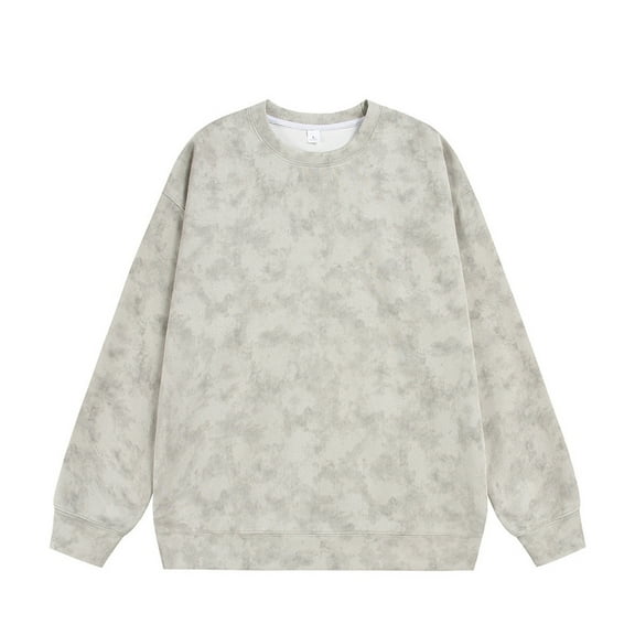 Maean Mens Big and Tall Sweatshirt Baggy Crew Neck Pullover Tops Casual Fall Winter Sweat Shirts