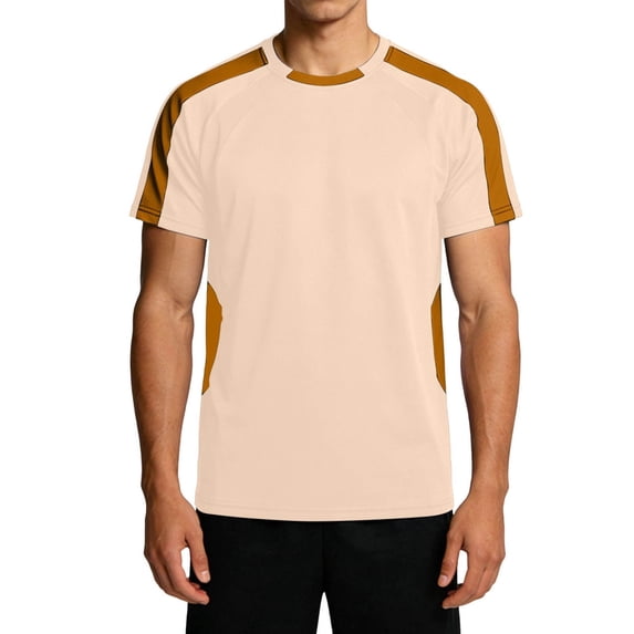 Maean Mens Big and Tall Tee Workout Gym Shirts Short Sleeve Running Tops Casual Athletic Tshirts S-5XL