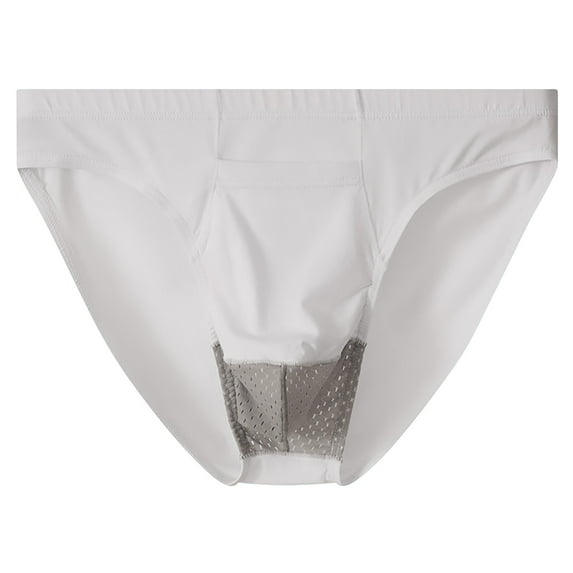 Maean Mens Briefs Stretch Elastic Waistband Comfy Breathable Underwear Bikini Underpants for Men