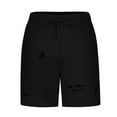 thumbnail image 1 of Maean Mens Cotton Sweat Shorts Elastic Waist Drawstring Loose Jogger Running Shorts with Pockets, 1 of 6