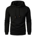 thumbnail image 1 of Maean Mens Hoodie Sweatshirt Casual Athletic Pullover Solid Color Fall Basic Sweatshirts Tops, 1 of 5