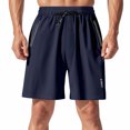 thumbnail image 1 of Maean Mens Quick Dry Shorts Lightweight Running Training Workout Athletic Shorts with Zipper Pockets, 1 of 7