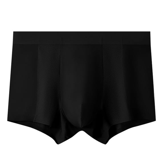 Maean Mens Summer Underwear Trunks Lightweight Quick Dry Breathable Briefs for Mens Boxer Underpants